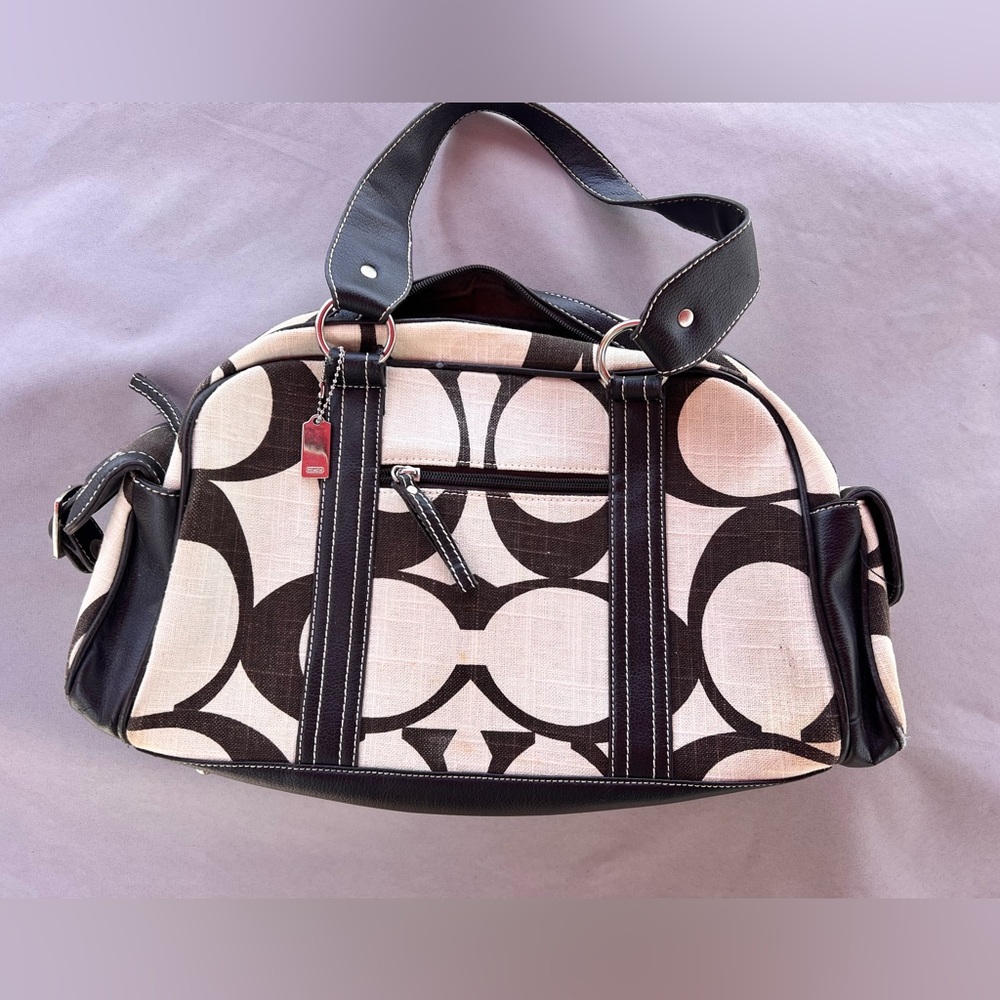 Coach purse bag. Satchel style.